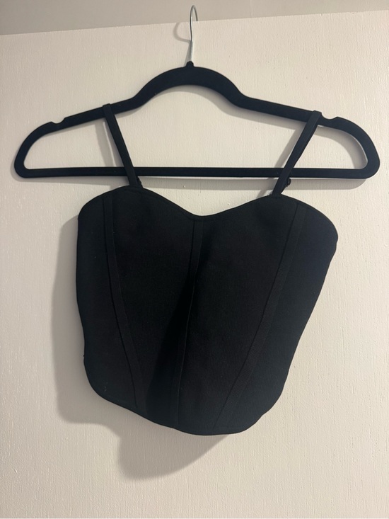 Aritzia Tops - Aritzia 103777 Franklin Sculpt Knit Bustier Black XS NWT